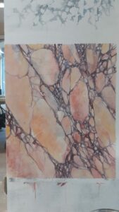 faux marbre breche violette