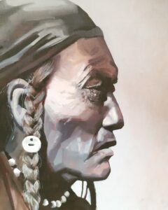 huile sur carton