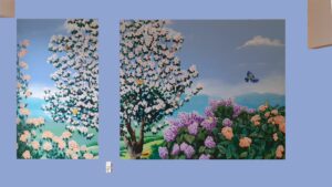 décor printanier
